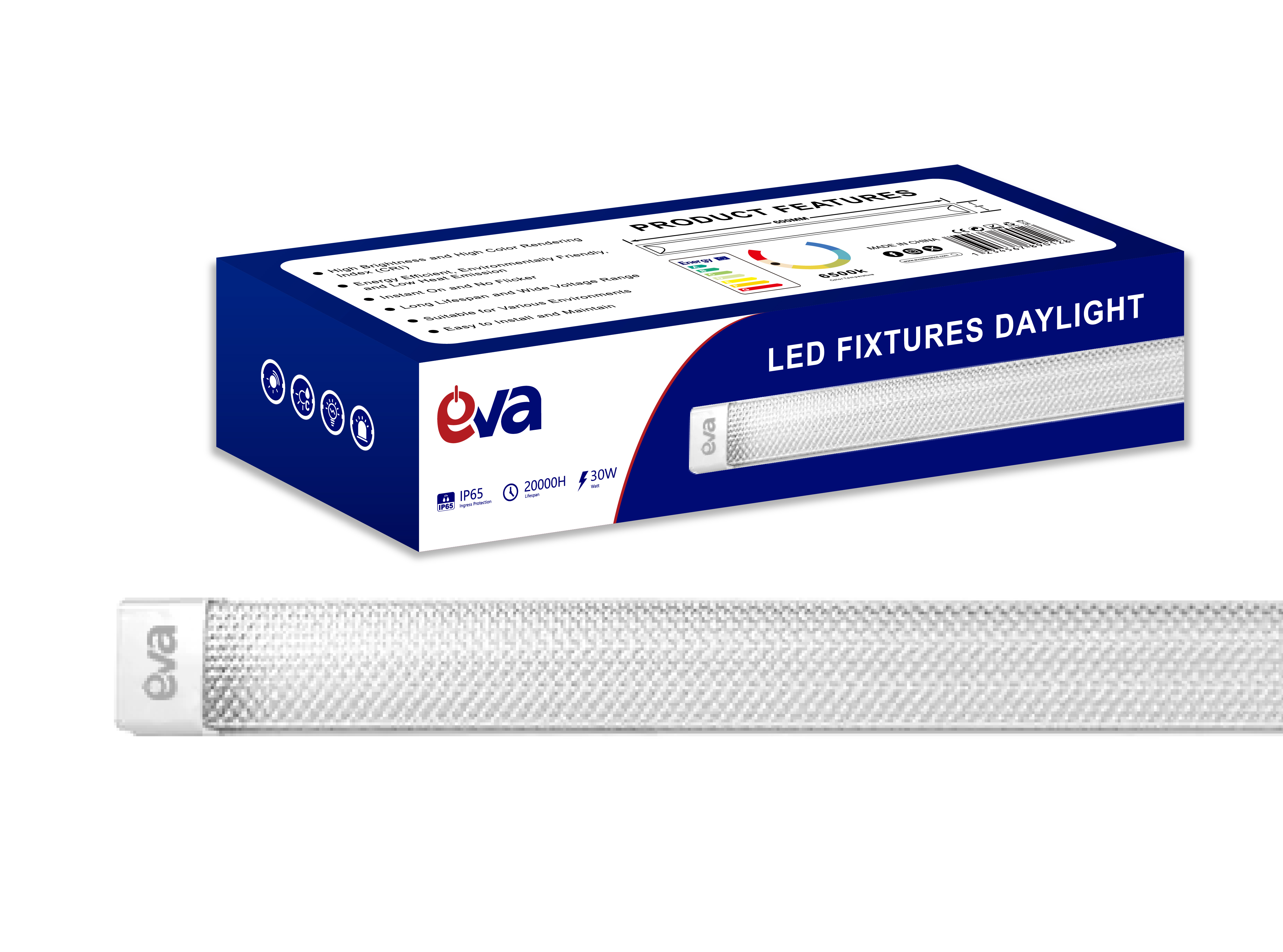 LED FIXTURES DAYLIGHT 30W