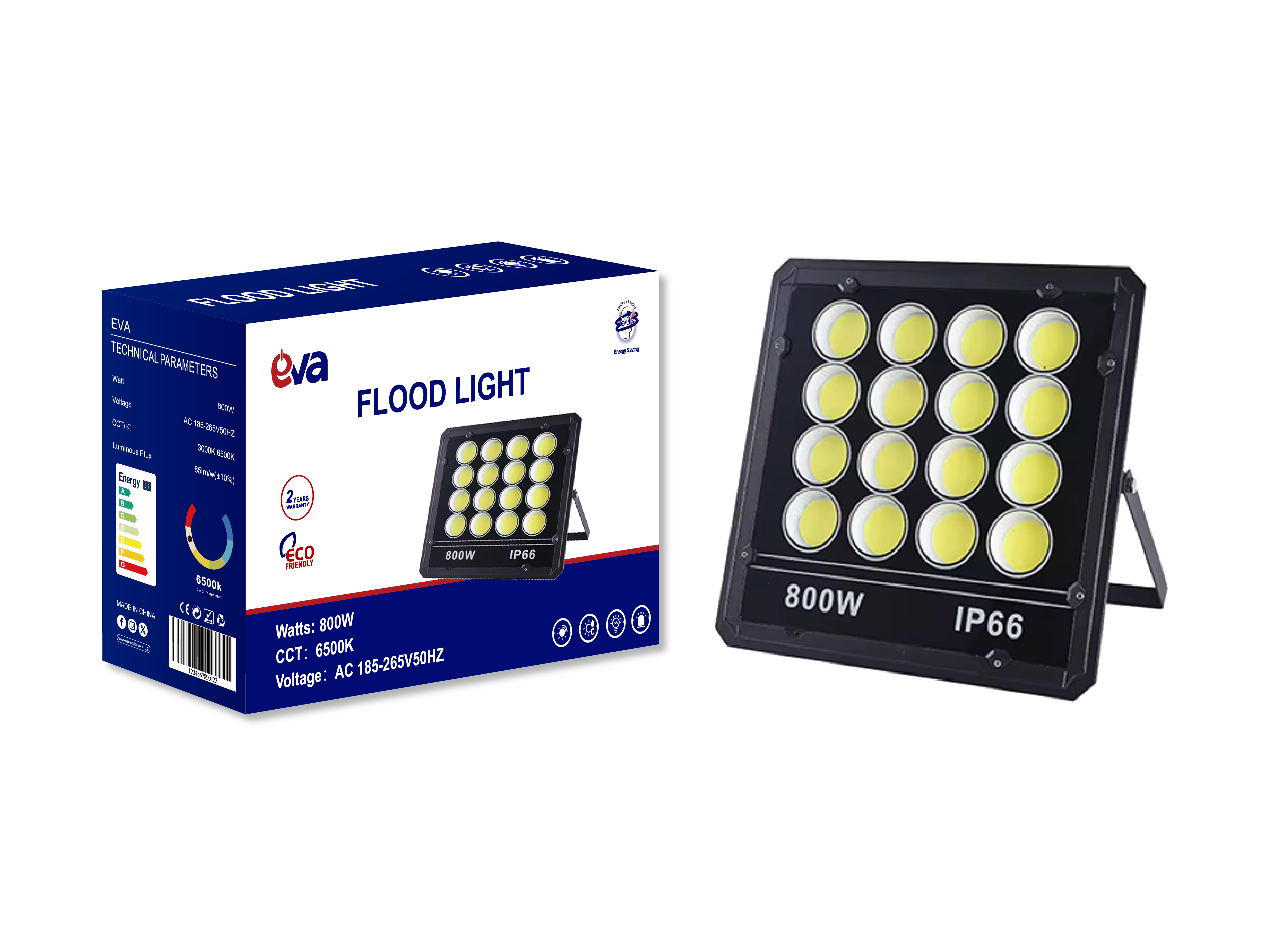 FLOOD LIGHT FIXTURE 800W