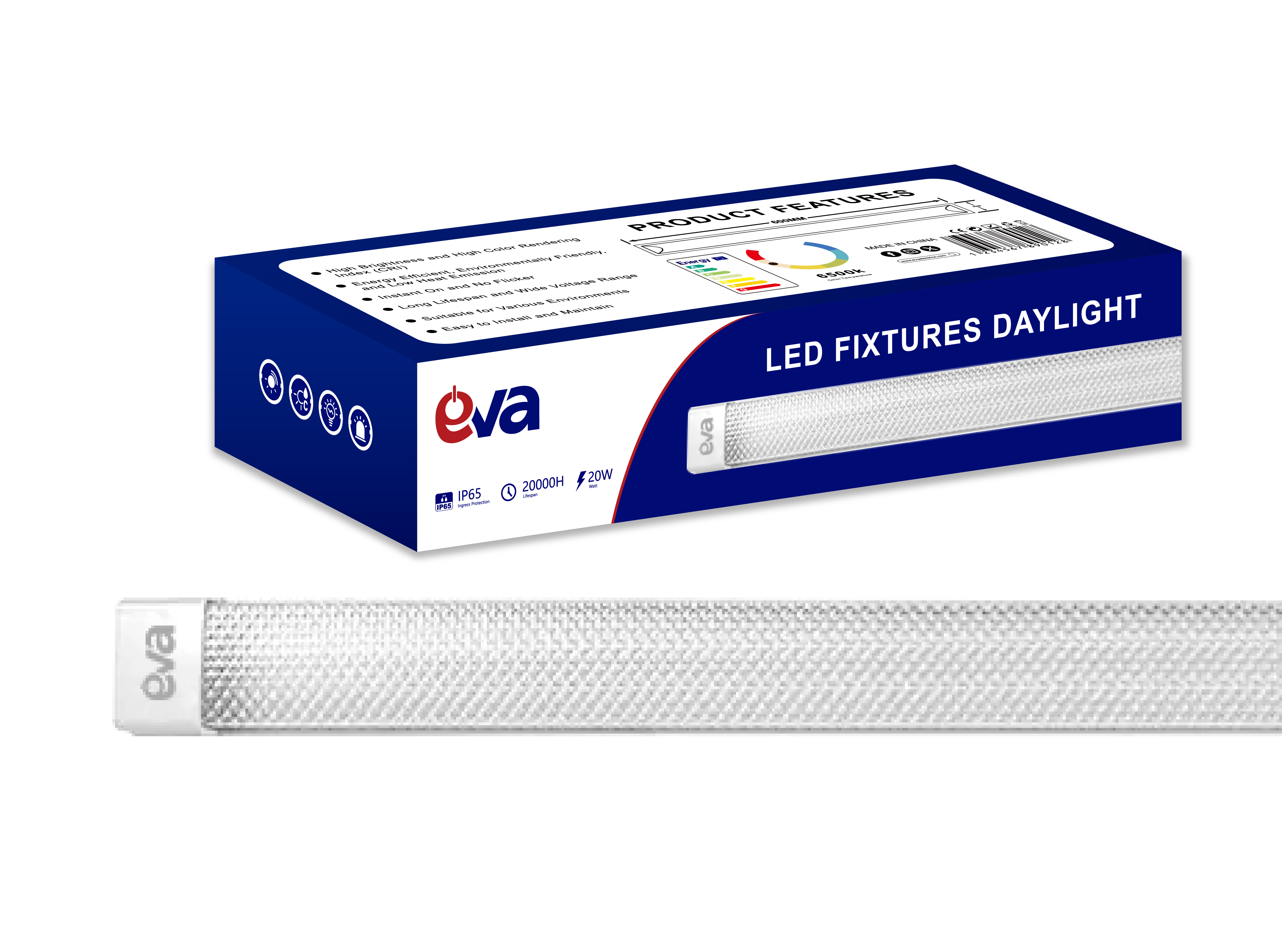 LED FIXTURE DAYLIGHT 20W