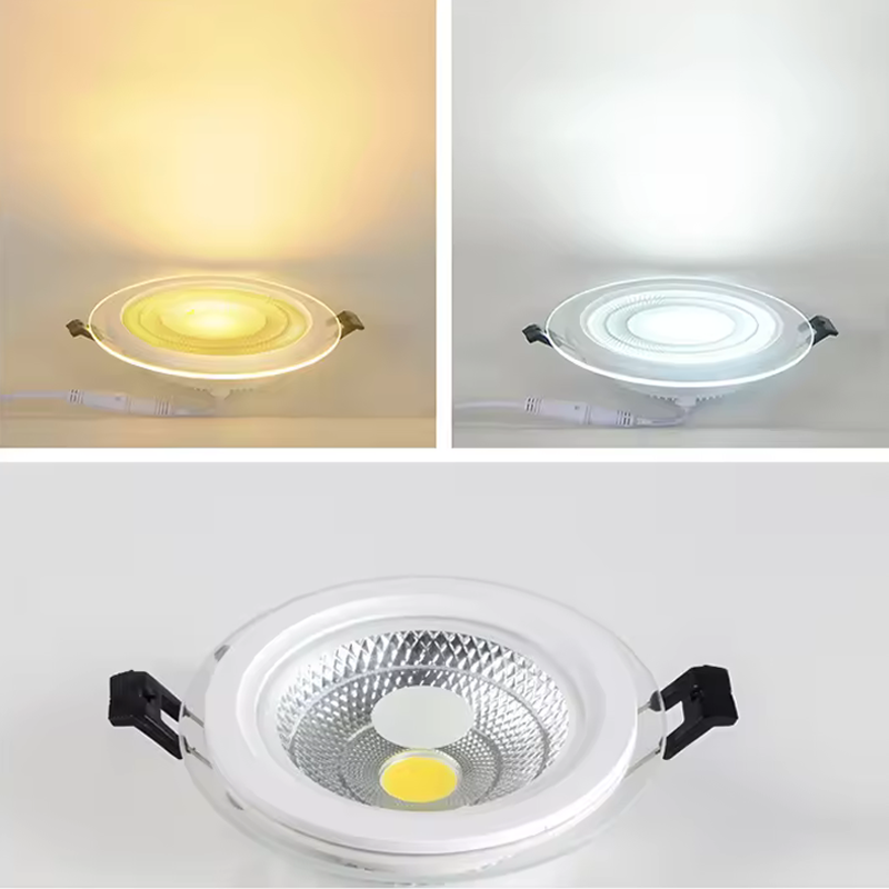 COB LED GLASS PANEL LIGHT  7W